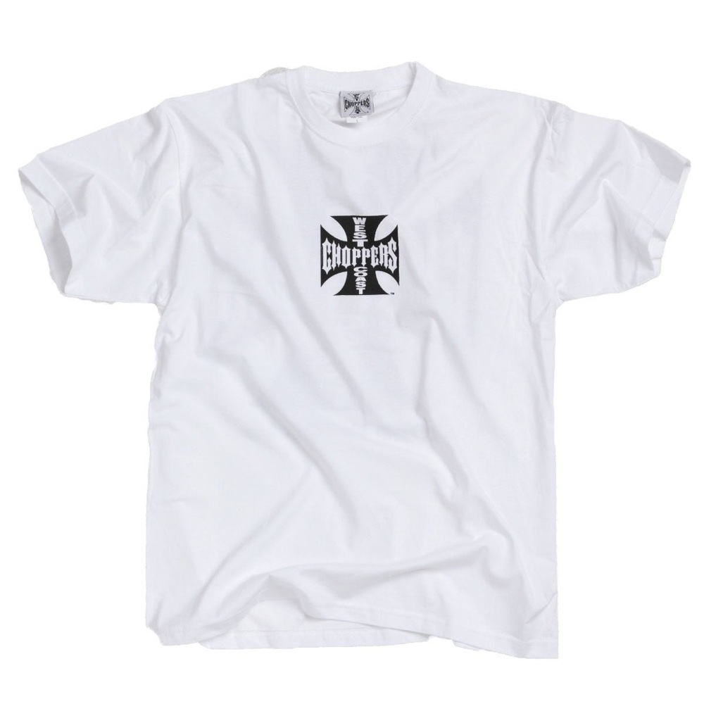 West Coast Choppers White Graphic T-Shirt